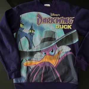 Disney Parks Dark wing duck sweatshirt